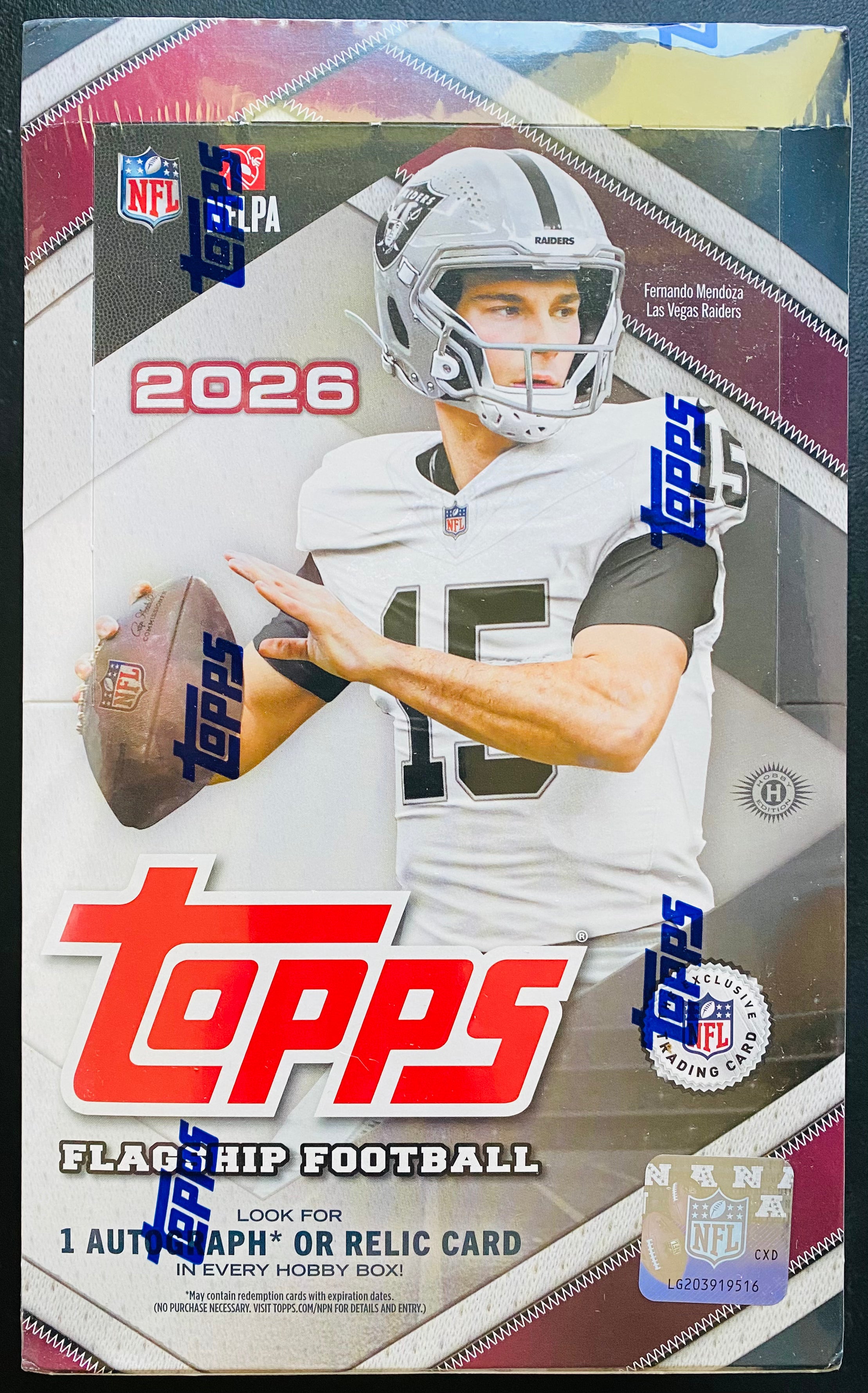 2026 Topps Flagship Football Hobby Box