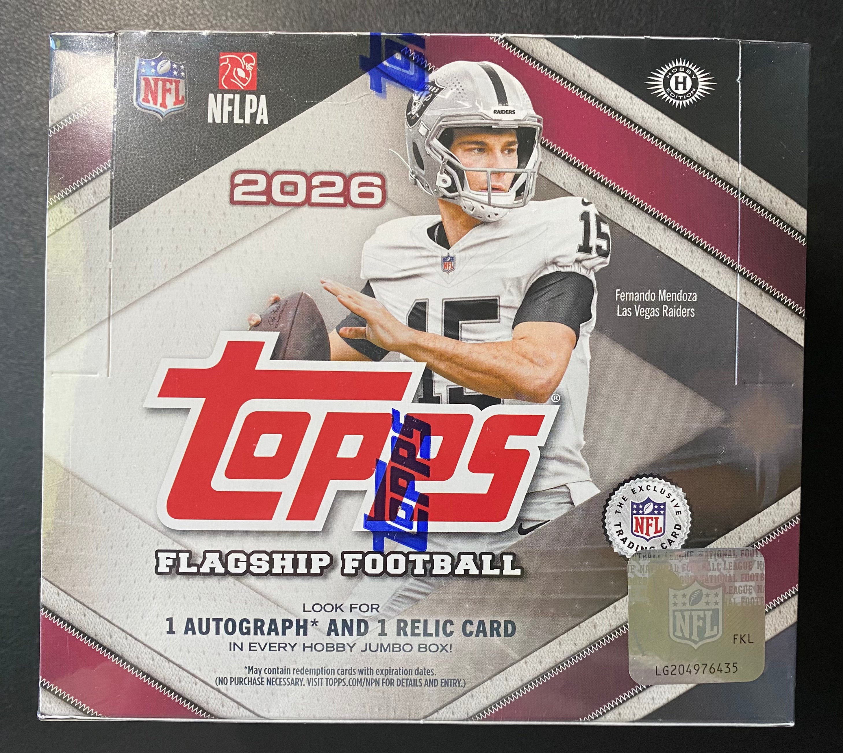 2026 Topps Flagship Football Jumbo Box